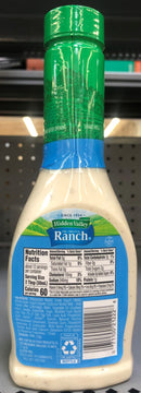 4 BOTTLES Hidden Valley Greek Yogurt Original Ranch Salad Dressing Dip Mix 12 oz