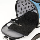 BLUE Mobile Dog Gear Pet Carrier PLUS  Tote with Lined Food Puppy