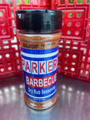 2 BOTTLES Parker's Barbecue Dry Rub Seasoning 5 oz BBQ Pork NC