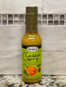 2 BOTTLES Grace Caribbean Curry Scotch Bonnet Hot Pepper Sauce 4.8 oz Jamaican