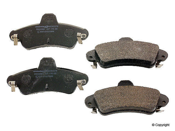 Rear Brake Pads Ford Contour Mercury COUGAR MYSTIQUE