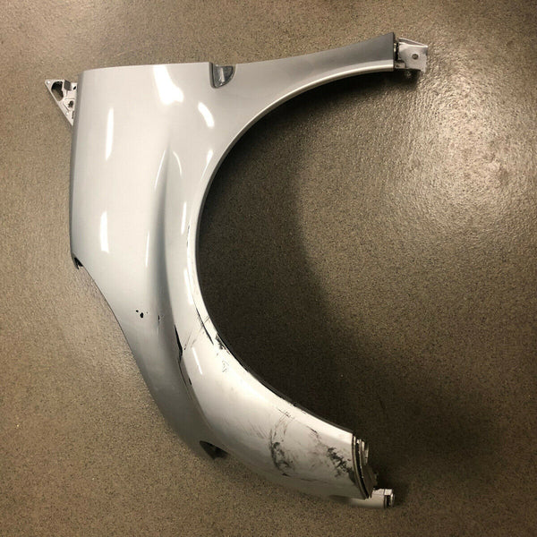 Used Silver Front Left Hand Drivers Fender for 09 Smart Car Fourtwo