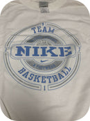 White Nike Long Sleeve Team XXXLT Basketball Tee T Shirt 3X