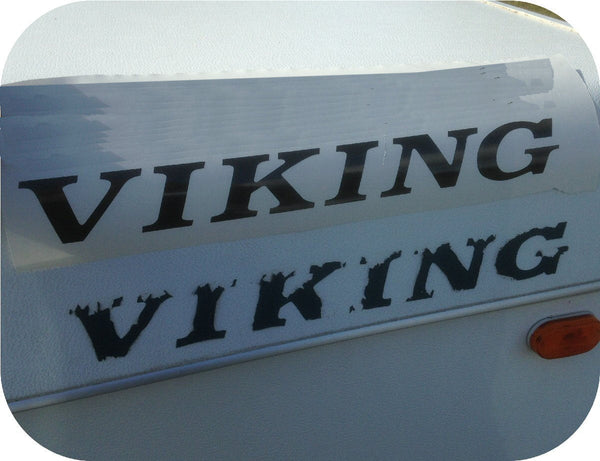 Decal for Viking Pop Up Camper Travel Trailer Sticker Epic Legend Coachmen