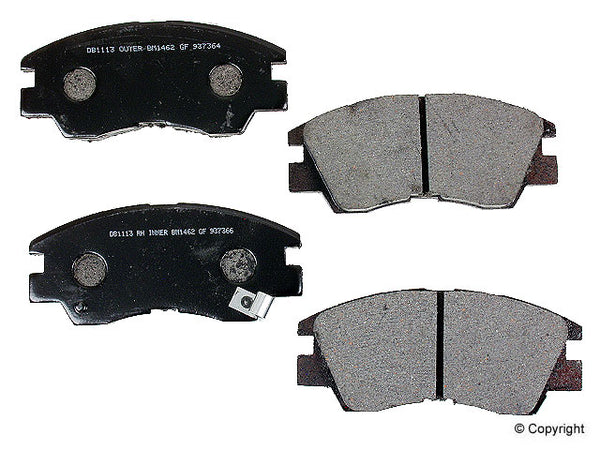 Front Brake Pads Mitsubishi Mighty Max Dodge D50 Raider-0