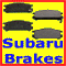 Rear Disc Brake Pads Subaru Impreza Legacy Loyale SVX-7722