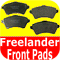 Front Disc Brake Pads Land Rover Freelander & SE3-7378