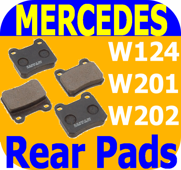 Rear Brake Pads Mercedes Benz C220 C280 300e 300d 260e-1947