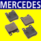 Rear Brake Pads Mercedes Benz CL S 500 600 sel 140 210-9165