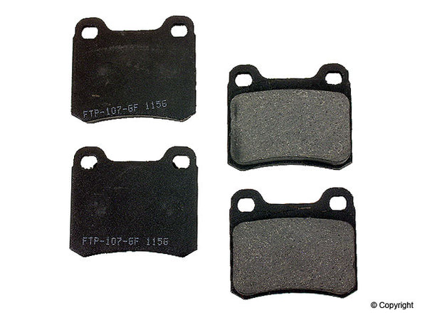 Rear Disc Brake Pads Mercedes Benz 190 E D 201 2.3 2.5-0