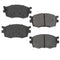 Front Disc Brake Pads Kia Rio Rio5 06-09 Hyundai Accent-0