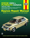 Repair Manual Book Dodge Omni & Plymouth Horizon Owners-0