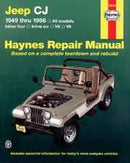 Repair Top Shop Manual Book Jeep CJ5 CJ7 CJ8 Scrambler-0