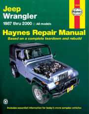 Repair Shop Manual Book Jeep Wrangler YJ 87-00 Soft Top-0