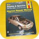 Repair Shop Manual Book Kia Sephia 94-01 Spectra 00-04-0