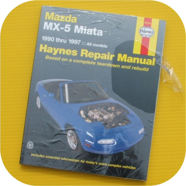 Repair Manual Book Mazda MX-5 Miata 90-97 Owners MX5-0