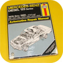 Repair Manual Book Mercedes Benz 240 300 d diesel 123-0