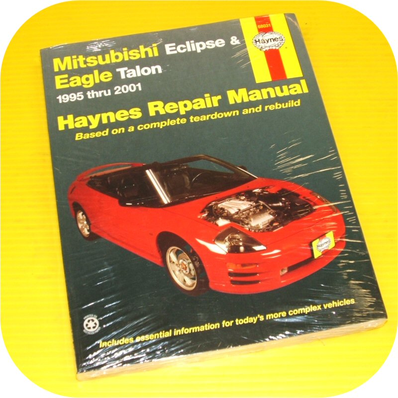 Repair Manual Book Mitsubishi Eclipse Eagle Talon 95-01-0