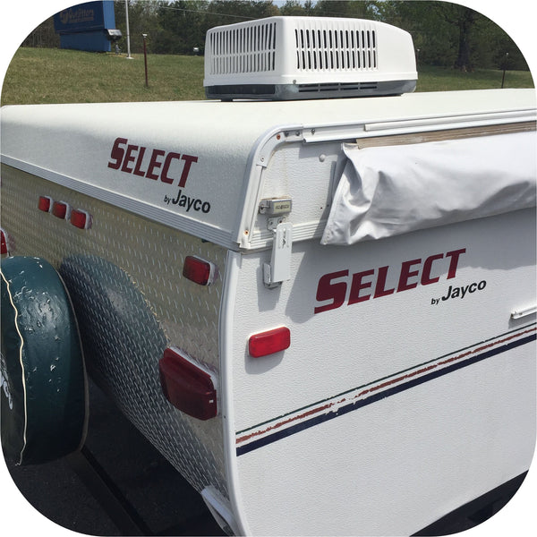 Decals for Jayco Select 12 HW Camper Tent Trailer Stickers Pop Up RV Red (2)-0