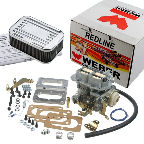 Weber Carb Kit Land Cruiser FJ40 FJ55 FJ60 32/36 Rod 74-87 2F-0