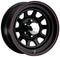 Black Powder Coated Steel Wheel-0