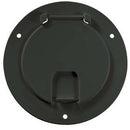 BLACK Electric Cable Cover Hatch Camper Rv Travel trailer Pop Up Popup 30 amp-0