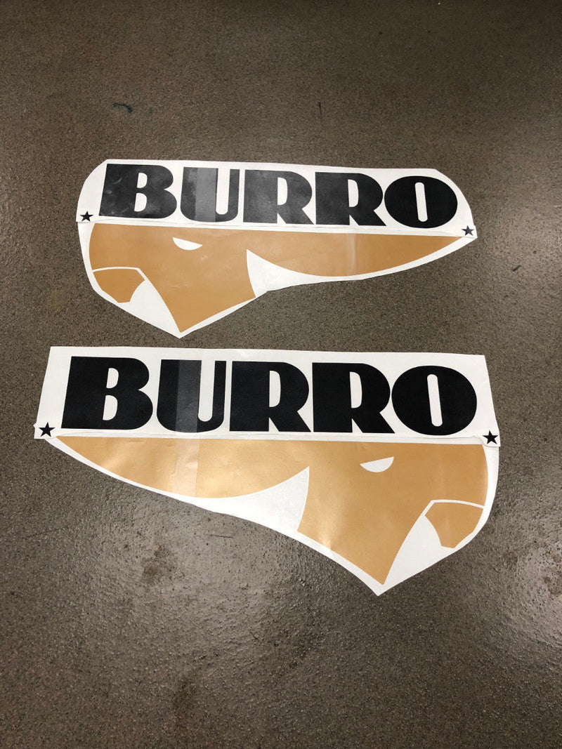 Decals for Fiberglass Burro Camper Travel Trailer Stickers UHaul Scamp Casita