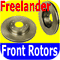 Front Disc Brake Rotors Land Rover Freelander SE3-7380