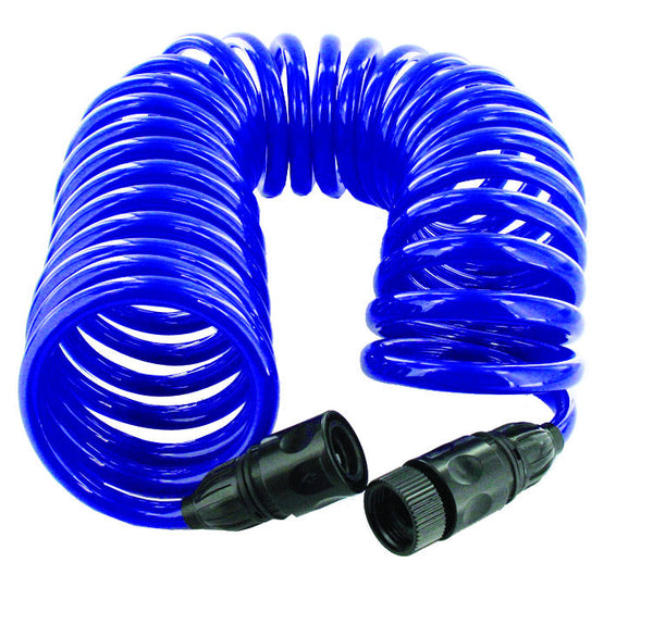 Drinking Water Blue EZ Coil Hose 25&#8242; Camper Travel Trailer Pop Up RV NEW-0