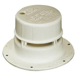 White Sewer Vent For 1-1/2 Inch Pipe Removable Cap RV Camper Travel Trailer-0