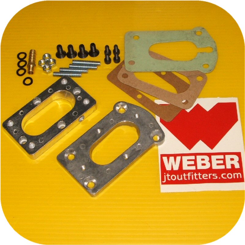 Weber Carburetor Manifold Adapter for Honda Civic Accord CVCC 12V Carb 32/36 38-0