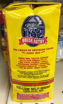 House Autry Self Rising Yellow Corn Meal Mix 2 lb. Bag Bread Muffins Sticks