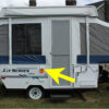 Porch Amber Light Lens Camper RV Travel Trailer Pop Up Jayco Fleetwood NEW-21790