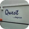 Decals for Jayco Qwest Camper Tent Travel Trailer Stickers Pop Up RV Blue (3)-21518