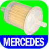 Gas Fuel Filter Mercedes Benz 230 250 c 280 s 108 114-9404