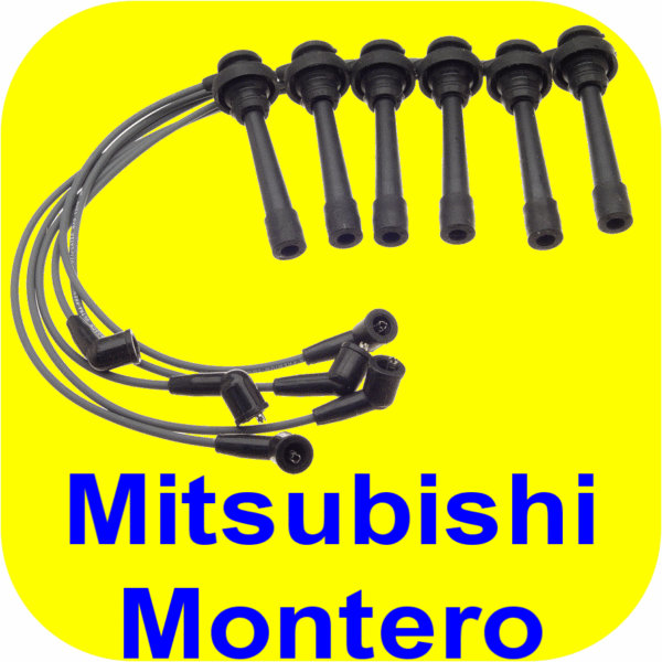 Ignition Spark Plug Wire Set Mitsubishi Montero & Sport-11802
