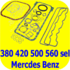 Block Gasket Set Mercedes Benz 380 420 560 sel sl 126-10813