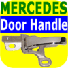 L Door Handle Mercedes Benz 300 380 420 500 560 sel 126-6748