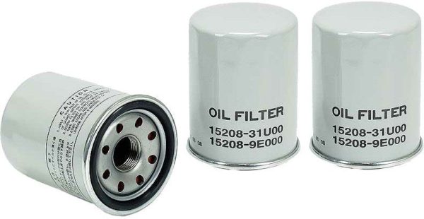 3 Oil Filters for Infiniti FX45 I30 M45 Q45 QX4 QX56 Nissan Altima Armada Maxima-0