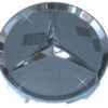 CHROME Wheel Center Caps Mercedes Benz Rim Emblem Hub-0
