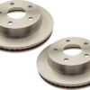 Front Disc Brake Rotors Dodge 4x4 Ram 1500 Truck 00-01-0