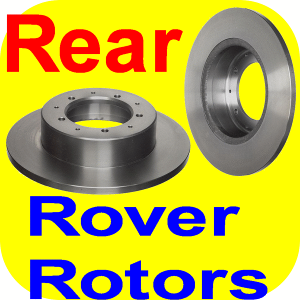 Rear Brake Rotors Land Range Rover Defender Discovery-7385