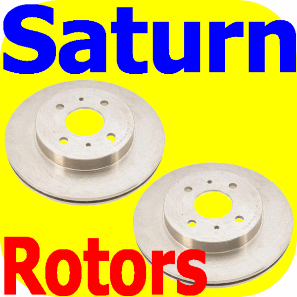 2 Front Brake Disc Rotors Saturn SL SW SC2 SL1 SL2 SW1-2930