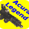 Clutch Slave Cylinder for Acura Legend L LS C27A1 87-90-4953
