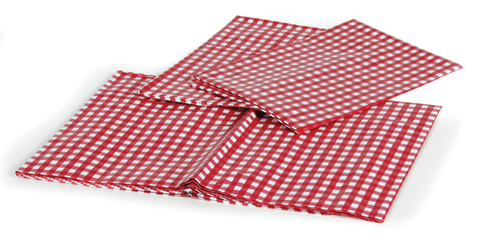 52"X84" Red White Gingham Tablecloth Pinic Folding Camper Table with Seat Covers-19904