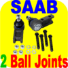 2 Front Ball Joint Kits Saab 99 900 Upper Lower B202-5783