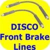 Front Brake Line Hoses Land Rover Discovery 94-99-8879