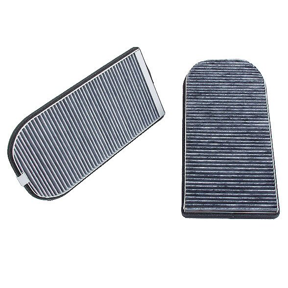 Pair of CARBON Cabin Air Filter for BMW 740i 740iL 750iL E38-0