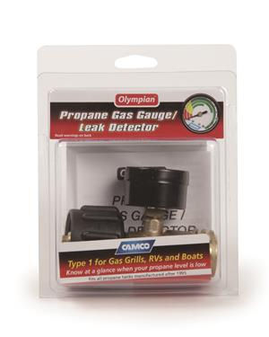 Propane Cylinder Gas Gauge Leak Detector Pop Up Travel Trailer Camper RV LP Gas-20579