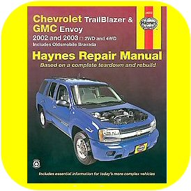 Repair Manual Book Chevy TrailBlazer GMC Envoy EXT XL-0